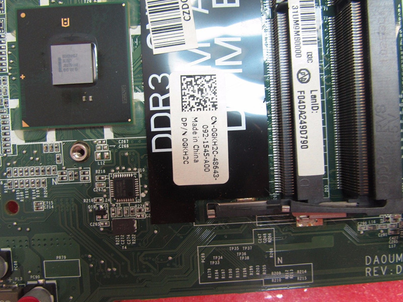 DA0UM9MB6D0 GKH2C CN-0GKH2C For Dell N7010 Motherboard